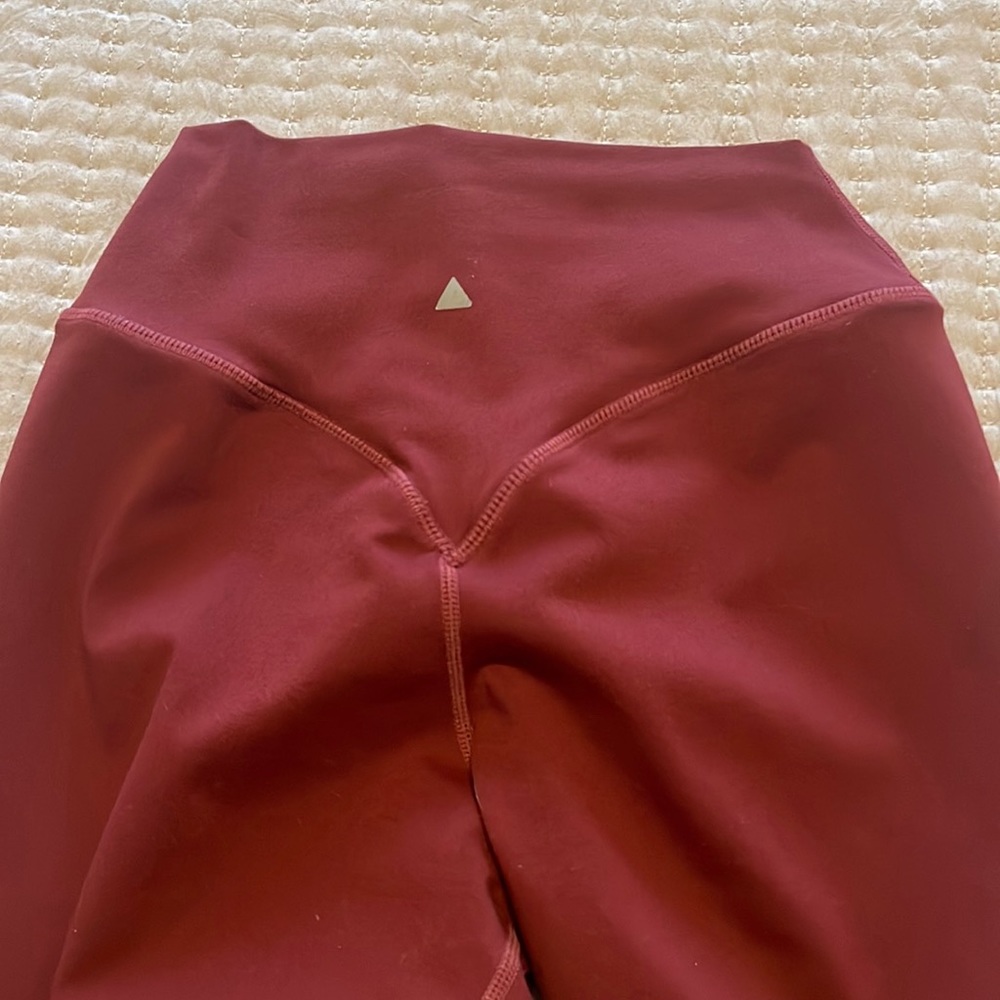 Balance maroon leggings